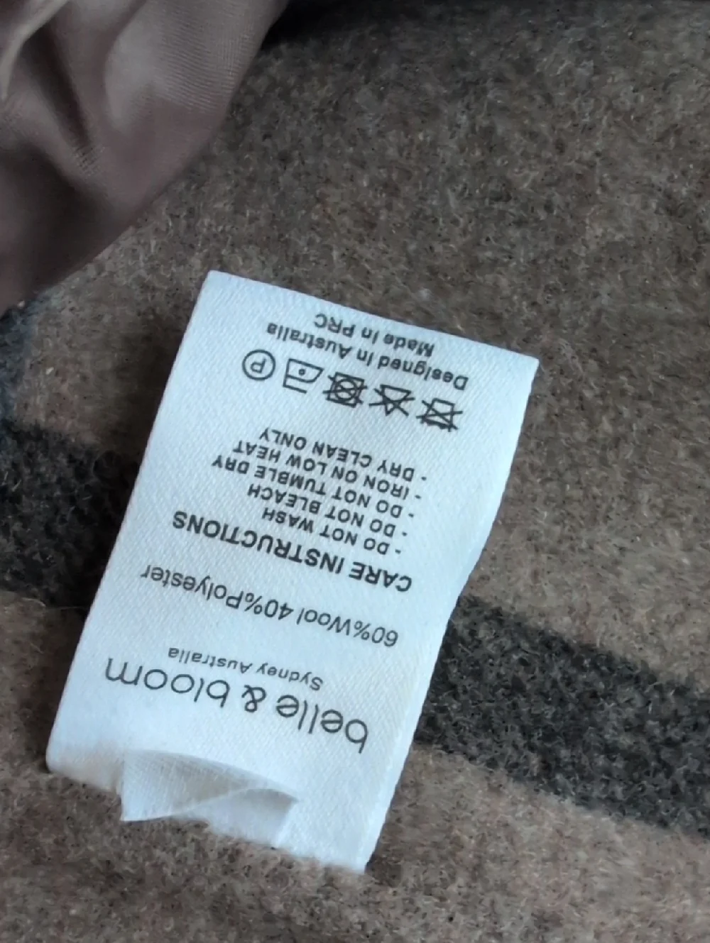 Belle & Bloom Rivers Edge Wool Blend Shirt Jacket - Picture 9 of 9